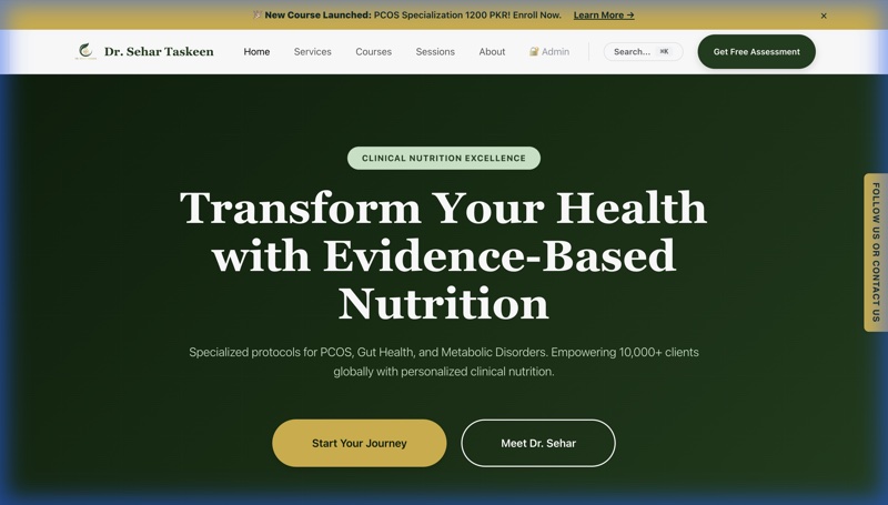 Dr. Sehar Taskeen - Health Care Brand