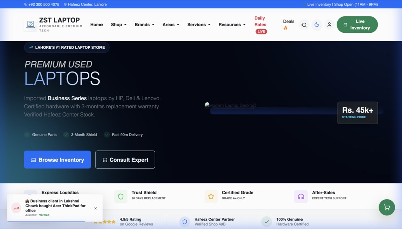 ZST Laptop - Electronics Brand